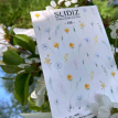 Cлайдеры для ногтей SLIDIZ 148 на водной основе, цветы одуванчика