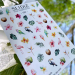 Фото 1 - Cлайдери для нігтів SLIDIZ 150 на водній основі, тропічні квіти, листя, птахи