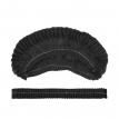 Шапочка на двойной резинке спанбонд 100 шт., черная