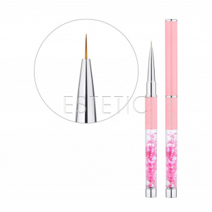 Кисточка для ногтей Formula profi 024 лайнер с цветочками, 5 мм