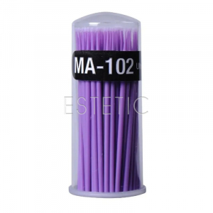 Микробраши МА-102 (Regular) для наращивания и снятия ресниц, 1уп\100шт