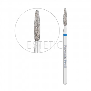 Фреза алмазна Полум`я Тупе Синє Blue 2,1x10мм Formula profi 104.244.524.021