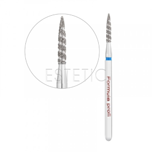 Фреза Торнадо Полум`я Гостре Синє BLUE 2.1x10мм Formula profi 806.104.243.524.021