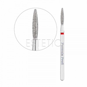 Фреза алмазна Полум`я Тупе Червоне RED 2,1x10 мм Formula profi 104.244.514.021