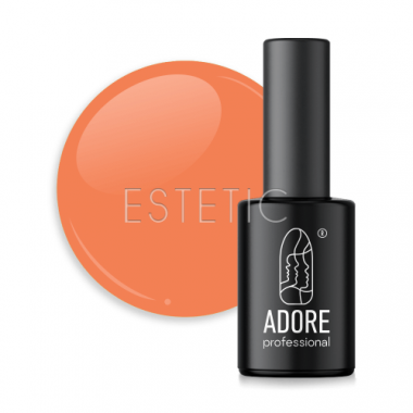 Гель-лак ADORE Gel Polish MG-23 amber вітражний моркв'яна глазур, 8 мл