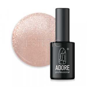 Гель-лак ADORE Gel Polish cat's eye E-03 nude кошачий глаз персиково-бежевый, 8 мл