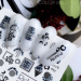 Фото 2 - Слайдер для ногтей RichcoloR FOIL 02 фольгированный леопардовый дизайн, серебро