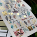 Фото 2 - Слайдер для нігтів RichcoloR FOIL 05 фольгований, гілочки, геометрія, мармур, золото
