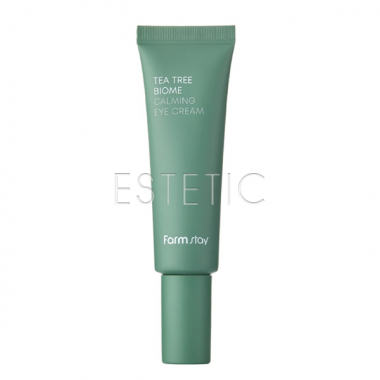 Крем для лица FarmStay Tea Tree Biome Calming Eye Cream успокаивающий с чайным деревом, 1 мл