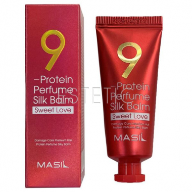 Бальзам для волос MASIL 9 Protein Perfume Silk Balm Sweet Love парфюмированный с шелком, 20мл 