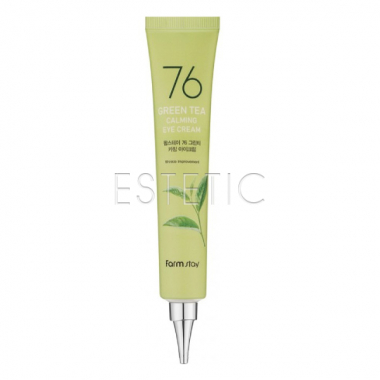 Крем вокруг глаз FarmStay 76 Green Tea Calming Eye cream с зеленым чаем, 45 мл