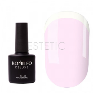 База Komilfo Color Base French 016 камуфлююча рожево-лілова з молоком, 8 мл