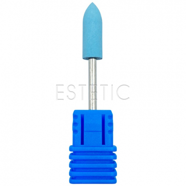 Насадка силиконовая полировщик Цилиндр голубой 17x6 мм Sil-10