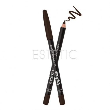 TopFace Карандаш для глаз водостойкий Waterproof Eyeliner PT614, 103 Dark brown, 1,14 г