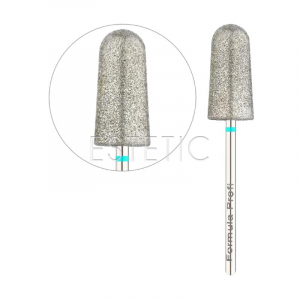 Фреза алмазна для педикюру Formula profi PODO 01 Конус заокруглений Green 9x20мм