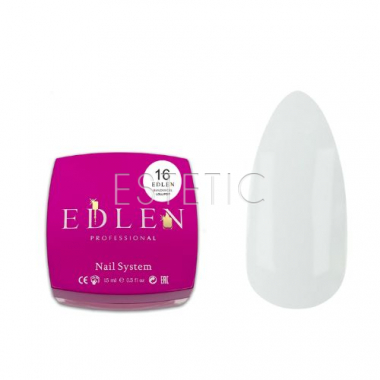 Гель для нарощування EDLEN Builder gel №16 Lollipop молочний, 15 мл