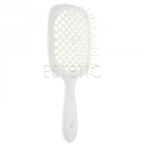 Щетка для волос Janeke Superbrush молочно-белая