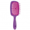 Щетка для волос Janeke Superbrush неон фуксия фиолетово-розовая