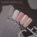 Фото 2 - Гель-желе Dark Iron gel №04 рожевий нюдовий (більш рідкий), 30 мл