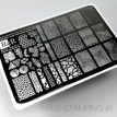 Пластина для стемпинга большая RichColor Max Print RcR-01, 15x10см, животный принт