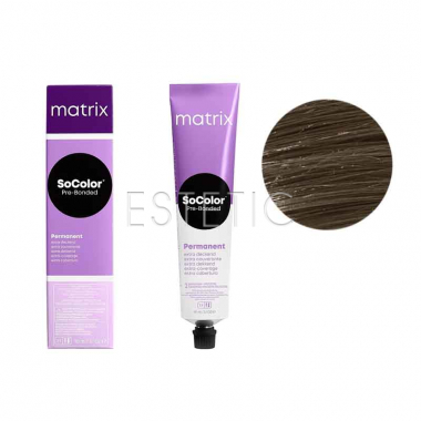 Краска для волос MATRIX SoColor Pre-Bonded Extra Coverage 506NA, 90мл