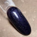 Фото 1 - Гель-лак Dark gel polish 114 глибокий синій з голографічним шимером, 10 мл
