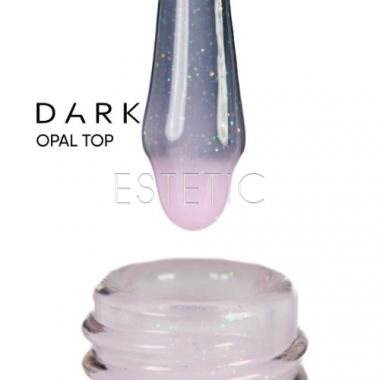 Топ Dark Opal Top молочно-розовый с микроблеском, 10 мл