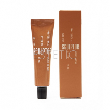 Краска-гель для бровей Sculptor lash Eyebrow Gel Tint light brown, 15 мл