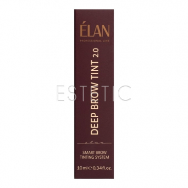 Фарба для брів ELAN Deep Brow Tint 2.0, 05 Spicy warm brown, 10 мл