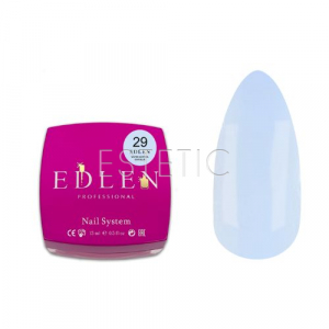 Жидкий гель EDLEN Water Acrygel №29 Dor Blue молочно-голубой, 15 мл