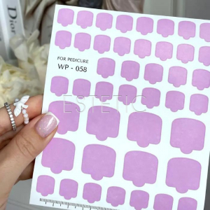 Плівки для педикюру SLIDIZ WP-058 lavender лаванда