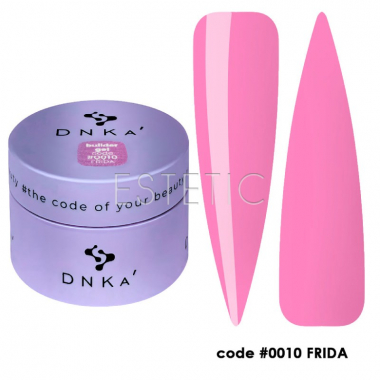 Гель DNKa Builder Gel #0010 Frida яскравий рожево-ліловий, 30 мл