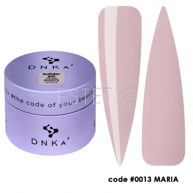 Гель DNKa Builder Gel #0013 Maria пудровий пильно-рожевий, 30 мл