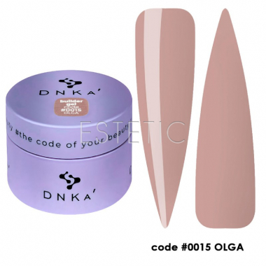 Гель DNKa Builder Gel #0015 Olga бежевий, 30 мл