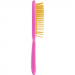 Фото 2 - Щетка для волос Janeke Superbrush (оригинал) розовый неон желтая