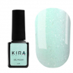 Гель-лак Kira Nails Soft Glow №003 нежная мята с микроблеском, 6 мл