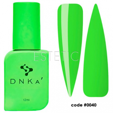 Жидкий гель DNKa Liquid Acrygel #0040 Bali яркий салатовый,12 мл