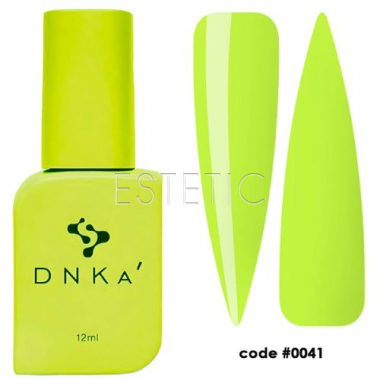 Рідкий гель DNKa Liquid Acrygel #0041 Maldives яскравий жовто-салатовий,12 мл