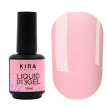 Жидкий гель Kira Nails Liquid Gel 013 светлый нежно-розовый с микроблеском опал, 15 мл