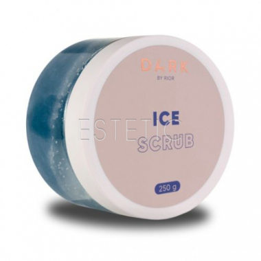 Скраб для шкіри рук та ніг DARK Scrub Ice тонізуючий, 250 г