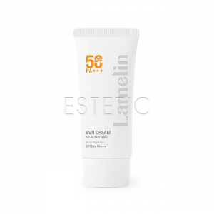 Солнцезащитный крем для лица Lamelin Sun Cream SPF50+ PA с центеллой  ухаживающий, 50 мл