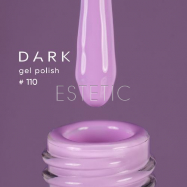 Гель-лак Dark gel polish 110 яскравий ліловий, 10 мл