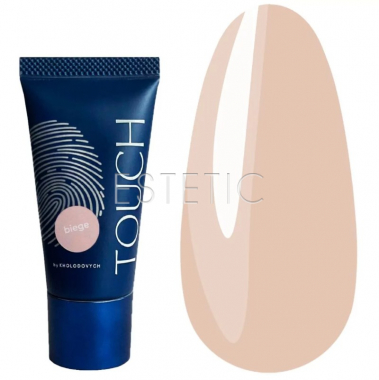 Акригель Touch Polygel Beige молочный беж, 30 мл