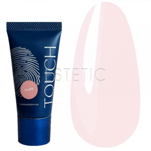 Акригель Touch Polygel Nude прозоро-рожевий, 30 мл