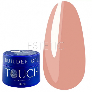 Гель для нарощування Touch Builder Gel Nude ніжно-рожевий нюд, 30 мл