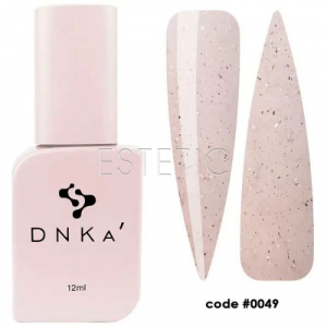 Жидкий гель DNKa Liquid Acrygel #0049 Apus айвори пудровый розовый теплый с шиммером,12 мл