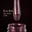 Гель-лак Dark gel polish 129 Cosmos слива з голографічними блискітками, 6 мл