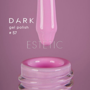 Гель-лак Dark gel polish  57 рожевый зефирный, 6 мл