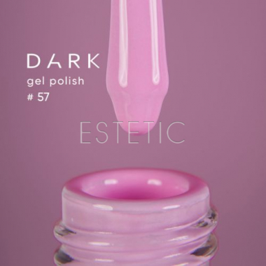 Гель-лак Dark gel polish 57 рожевий зефірний, 6 мл