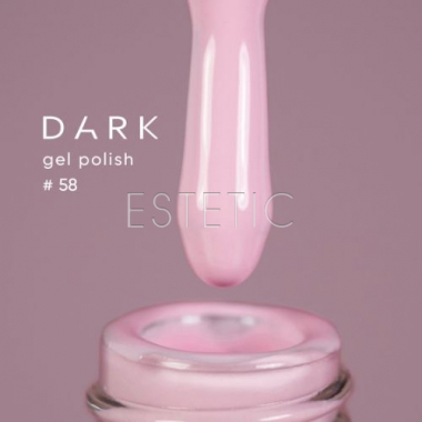 Гель-лак Dark gel polish  58 светло-розовый зефир, 6 мл